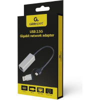 Адаптер USB-A /C to Lan 2.5 Gbit/s Cablexpert (A-USB3AC-LAN2G-01) Diawest