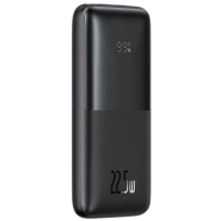 Батарея універсальна Baseus Bipow Pro Digital 10000mAh 22.5W, Black (PPBD040001) Diawest