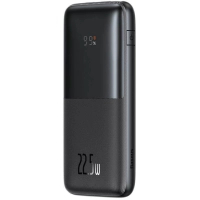 Батарея універсальна Baseus Bipow Pro Digital 10000mAh 22.5W, Black (PPBD040001) Diawest