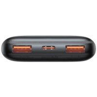 Батарея універсальна Baseus Bipow Pro Digital 10000mAh 22.5W, Black (PPBD040001) Diawest