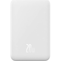 Батарея універсальна Baseus Magnetic Mini 20000mAh 20W, White (P10022102212-01 / PPCXM20) Diawest