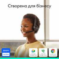 Навушники Logitech Zone 305 for Business Wireless/Bluetooth UC Black (981-001453) Diawest