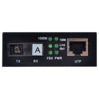 Медіаконвертер EC-Q-1G-1SM-1310nm-20-LFP FoxGate Diawest