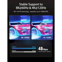 Кабель мультимедійний HDMI to HDMI 5.0m V2.1 8K 60Hz PVC Vention (AANBJ) Diawest