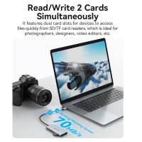 Концентратор Vention USB 3.1 Type-C to HDMI/USB 3.0x3/SD/TF/PD 100W 7-in-1 (TOPHB) Diawest