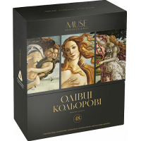 Олівці кольорові Muse Тригранні 48 кольорів (102M-48) Diawest