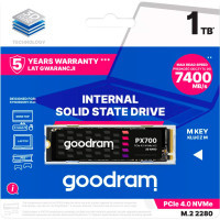 Накопичувач SSD M.2 2280 4TB Goodram (SSDPR-PX700-04T-80) Diawest