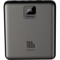 Батарея універсальна Canyon PB-2008 20000mAh PD/100W Q.C/3.0 (CNE-CPB2008DG) Diawest