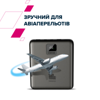 Батарея універсальна Canyon PB-2008 20000mAh PD/100W Q.C/3.0 (CNE-CPB2008DG) Diawest