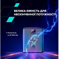 Батарея універсальна Canyon PB-2008 20000mAh PD/100W Q.C/3.0 (CNE-CPB2008DG) Diawest