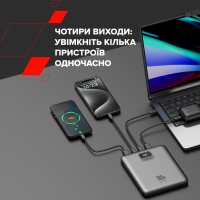 Батарея універсальна Canyon PB-2008 20000mAh PD/100W Q.C/3.0 (CNE-CPB2008DG) Diawest