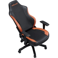 Крісло ігрове Anda Seat Luna Color PVC Size L Black/Orange (AD18-48-BO-PV) Diawest