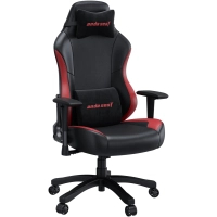 Крісло ігрове Anda Seat Luna Color PVC Size L Black/Red (AD18-48-BR-PV) Diawest