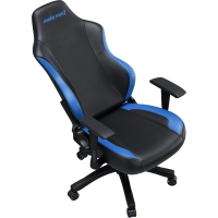 Крісло ігрове Anda Seat Luna Color PVC Size L Black/Blue (AD18-48-BS-PV) Diawest