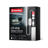 Світлодіодна стрічка ColorWay LED  5м з живленням від USB (CW-LD05) Diawest