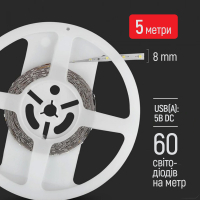 Світлодіодна стрічка ColorWay LED  5м з живленням від USB (CW-LD05) Diawest