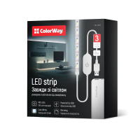 Світлодіодна стрічка ColorWay LED  3м з живленням від USB (CW-LD03) Diawest