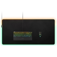 Килимок для мишки SteelSeries QcK Prism Cloth 3XL Etail RGB Black (63512) Diawest