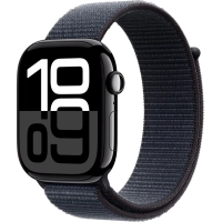 Смарт-годинник Apple Watch Series 10 GPS 46mm Jet Black Aluminium Case with Ink Sport Loop (MWWR3QH/A) Diawest