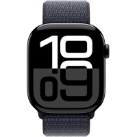 Смарт-годинник Apple Watch Series 10 GPS 46mm Jet Black Aluminium Case with Ink Sport Loop (MWWR3QH/A) Diawest