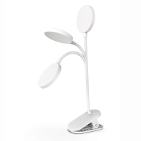 Настільна лампа ColorWay Flexible & Clip 2, 3.5W, battery 1800 mAh (CW-DL10FCB-W) Diawest