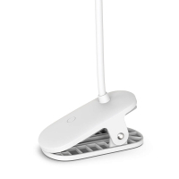 Настільна лампа ColorWay Flexible & Clip 2, 3.5W, battery 1800 mAh (CW-DL10FCB-W) Diawest