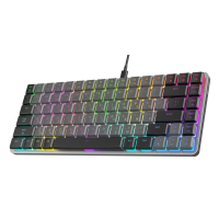Клавіатура GamePro MK141R Red Swich Low Profile RGB USB Dark Gray (MK141R) Diawest
