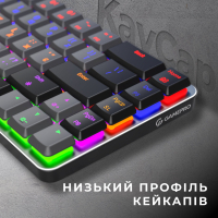 Клавіатура GamePro MK122R Red Swich Low Profile Wireless Dark Gray (MK122R) Diawest