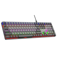 Клавіатура GamePro MK145R Red Swich Low Profile USB Dark Gray (MK145R) Diawest