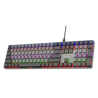 Клавіатура GamePro MK145R Red Swich Low Profile USB Dark Gray (MK145R) Diawest
