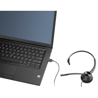 Навушники Poly EncorePro 310 USB-A Black (767G1AA) Diawest