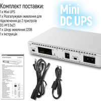 Пристрій безперебійного живлення ColorWay CW-PB088LI1WT 21W (CW-PB088LI1WT) Diawest