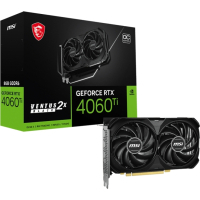 Відеокарта MSI GeForce RTX4060Ti 8Gb VENTUS 2X BLACK E1 OC (RTX 4060 Ti 8G VENTUS 2X BLACK E1 OC) Diawest