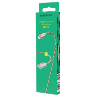 Дата кабель USB 2.0 AM to Lightning 1.0m 2.4A Gold BOROFONE (BX24LG) Diawest