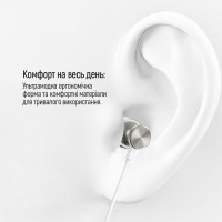 Навушники ColorWay 3.5 mm Wired Earphone UrbanBeat White (CW-WD03WT) Diawest