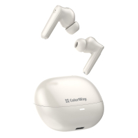 Навушники ColorWay Slim TWS-1 Earbuds Long Life Beige (CW-TWS1BE) Diawest