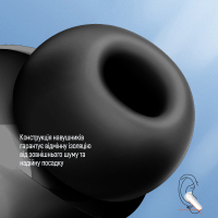 Навушники ColorWay Slim TWS-1 Earbuds Long Life Black (CW-TWS1BK1) Diawest