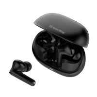 Навушники ColorWay Slim TWS-1 Earbuds Long Life Black (CW-TWS1BK1) Diawest