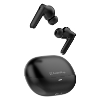 Навушники ColorWay Slim TWS-1 Earbuds Long Life Black (CW-TWS1BK1) Diawest