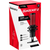 Мікрофон HyperX QuadCast 2 Black (872V1AA) Diawest