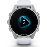 Смарт-годинник Garmin fenix 8 43mm, AMOLED, Glass, BareSS/Whitestone, WhitestoneBn (010-02903-00) Diawest