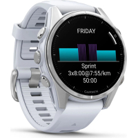 Смарт-годинник Garmin fenix 8 43mm, AMOLED, Glass, BareSS/Whitestone, WhitestoneBn (010-02903-00) Diawest