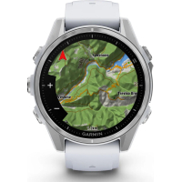 Смарт-годинник Garmin fenix 8 43mm, AMOLED, Glass, BareSS/Whitestone, WhitestoneBn (010-02903-00) Diawest