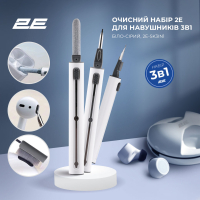 Спрей для очищення 2E for headphones, 3in1, white-grey (2E-SK3IN1) Diawest