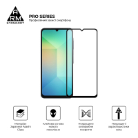 Скло захисне Armorstandart Pro Samsung A06 (A065) Black (ARM80170) Diawest