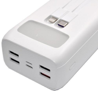 Батарея універсальна Denmen DP31 30000mAh PD/20W, QC/22,5W, flashlight, cable (DP-31WH) Diawest