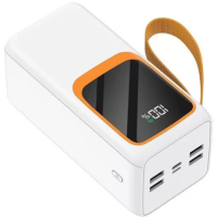 Батарея універсальна Denmen DP31 30000mAh PD/20W, QC/22,5W, flashlight, cable (DP-31WH) Diawest