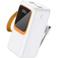 Батарея універсальна Denmen DP31 30000mAh PD/20W, QC/22,5W, flashlight, cable (DP-31WH) Diawest