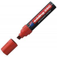 Маркер Edding Permanent e-390 4-12 мм, chisel tip, waterproof, red (390/02) Diawest