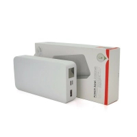 Батарея універсальна XO 20000mAh, PD/20W, QC/18W, Lightning, Type-C, USB, white (XO-PR144W) Diawest